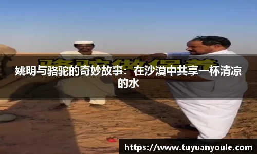 姚明与骆驼的奇妙故事：在沙漠中共享一杯清凉的水